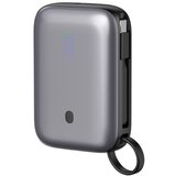 Power bank 10000 mAh 20W Delivery sa ugrađenim USB‑C kablom 1 m crna | Eponuda.com