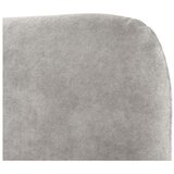 Micadoni Svijetlo sivi tapecirani bračni krevet s podnicom 180x200 cm Vera – | shoptok.hr