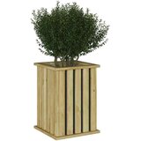  Saksije za biljke Smeđa 33 x 33 x 45 cm Impregnirana borovina | Eponuda.com