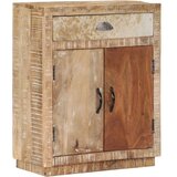  Komoda 60x30x75 cm trden mangov les, (20656533) Slike