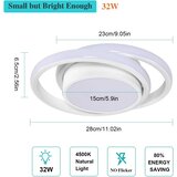 COMELY LED stropna svetilka 32W 4500K 27cm | Shoptok.si