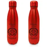 Nintendo Mini Cola Bottle (Super Mario Design) Kovinska steklenica vode 540 ml dečkov in deklic, steklenica z vodo, otroške steklenice z vodo - uradno blago, (21300009)