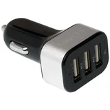 usb car charger, 3x usb ports, 25.5W, PA0082