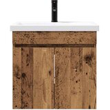  Kupaonski Lavabo - Umivaonik s umivaonikom Staro drvo 61 x 39 x 58 cm | shoptok.hr