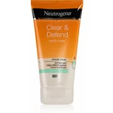 Neutrogena clear & defend wash-mask maska i gel za čišćenje lica 2u1 150 ml