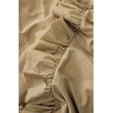 Ellos Home Svetlo zelena/kaki zelena enojna posteljnina iz bombažnega satena 150x210 cm Gloria – | Shoptok.si