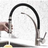 EYN Kuhinjska armatura KC46919 | Črna kuhinjska armatura — Nikelj | Shoptok.si