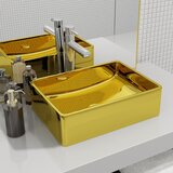  Umivaonik 41 x 30 x 12 cm keramički zlatni | shoptok.hr