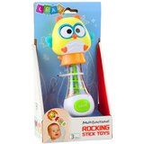 Zvečka za bebe s sovicom i šarenim lopticama 17 cm | Shoptok.si