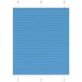 vidaXL Plisirana zavjesa Plava 105x100 cm Širina tkanine 104 4 cm Poliester - Plava 105 x 100 cm | shoptok.hr