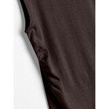 Sinsay Pamučna bluza bez rukava s ukrasnim naborima | shoptok.hr