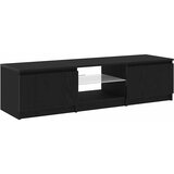 TV ormar Crni hrast 140 x 38,5 x 36 cm Konstruirano drvo | Eponuda.ba