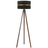 duolla - podna lampa duo 1xE27/60W/230V prečnik 44 cm crna/wenge | Eponuda.com