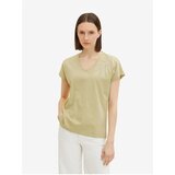 Tom Tailor Light Green Women's T-Shirt - Women | Shoptok.si