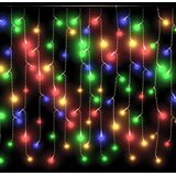  LED zavjesa sa sigama 10 m 400 LED šarene 8 funkcija | shoptok.hr