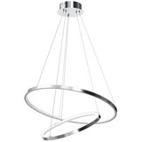  LED luster na sajli HOOP LED/51W/230V prečnik 60 cm 4000K sjajni hrom | Eponuda.com