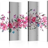  Paravan u 5 dijelova - Flowers and Butterflies II [Room Dividers] 225x172 Cijene