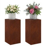  Stalak za biljke 2 pcs Rđa 30 x 30 x 60 cm Otporni čelik | shoptok.hr