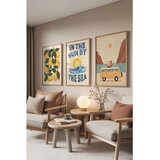 WALLXPERT Ç-300850 - 5070 Višenamenski set dekorativnih slika (3 komada) | Eponuda.com