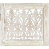 Sobna Ročno izrezljan paravan 3-delni bel 120x165 cm trden mangov les, (20619926) | Shoptok.si