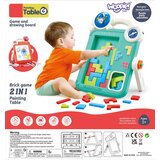 Woopie dvostrana ploča za crtanje, igra Tetris 2u1, narančasta | shoptok.hr