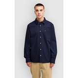 Quiksilver Smoke Trail Oxford Shirt dark navy Cene