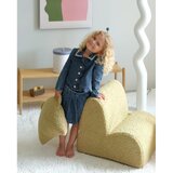 Wigiwama Zelena otroška sedežna blazina bouclé Bear – | Shoptok.si
