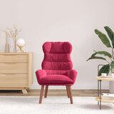  Fotelja Vinska crvena 69 x 74 x 93 cm Baršun | shoptok.hr