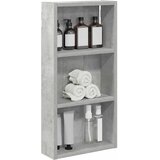  Kupaonski zidni ormarić Zidne Betonsko Siva 30 x 10 x 60,5 cm | shoptok.hr