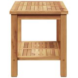  Kava Stol s pohranom Smeđa 70 x 40 x 45 cm Čvrsto teak drvo | Eponuda.com