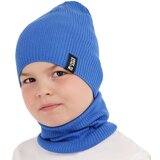 AGBO Children's autumn/ spring set: hat and tube scarf black Tunis Cene