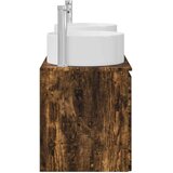  Set ormarića za kupaonicu 3 kom. Dimljeni hrast Smeđa 49,5 x 44,5 x 65,5 cm | shoptok.hr