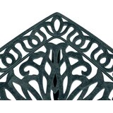  Vrtni stol zeleni 53 x 53 x 53 cm od lijevanog aluminija | shoptok.hr