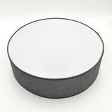  plafonsko svetlo sirja 2xE27/15W/230V prečnik 45 cm sivo | Eponuda.com