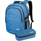 Target Šolska torba za 2 triado URB-X Melange Blue 28716 | Shoptok.si