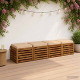  Jastučići za sjedenje SOEST 4 kom. 100% poliester Krem | shoptok.hr