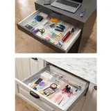 Organizator za ladice SET10, 16 dijelova, Prozirni