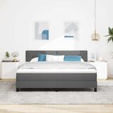  Krevet s opruga kutije Tamno siva 180 x 200 cm tkanina | shoptok.hr