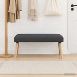  Klupa Jednobojno Tamnosiva 110 x 40 x 46 cm Bouclé | shoptok.hr
