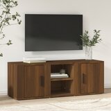TV ormarić boja smeđeg hrasta 100x31,5x35 cm konstruirano drvo | shoptok.hr