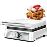 MPM MGO-41 aparat za vafle 1600 W, 2 duboka vafla, termostat – bijeli | shoptok.hr
