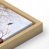  Slika - Pieter Bruegel the Elder – Winter Landscape with Birdtrap 90x60 U prirodnom drvenom okviru | shoptok.hr