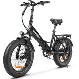 Samebike Zložljivo električno kolo LOTDM200-II, 750W 48V 13Ah, Smart NFC, črna, (21960391) | Shoptok.si