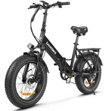 Zložljivo električno kolo LOTDM200-II, 750W 48V 13Ah, Smart NFC, črna, (21960391)