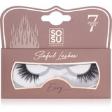 SOSU Cosmetics Deadly Sins Lashes umetne trepalnice Envy 1 kos | Shoptok.si