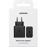 Samsung hišni polnilec adapter EP-T6010NBE 60W vhod Type C - črn (Bulk) | Shoptok.si
