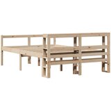  Krevet za starije s uzglavljem 120x200 cm od borovine | shoptok.hr