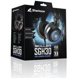 Sharkoon skiller sgh30 z mikrofonom črne slušalke | Shoptok.si