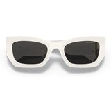 Miu Miu Sončna očala 0MU 09WS Bela | Shoptok.si