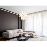 Globo 15633HO - Luster na sajli UDO 6xE14/25W/230V, prečnik 55 cm, bela | Eponuda.com